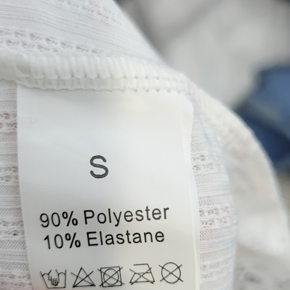 Floral Lace Trim Set Top And Bottom Size Small - Picture 3 of 5